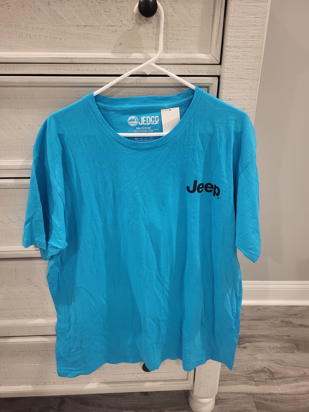 Jeep Bright Turquoise Short-Sleeve Crewneck Tee